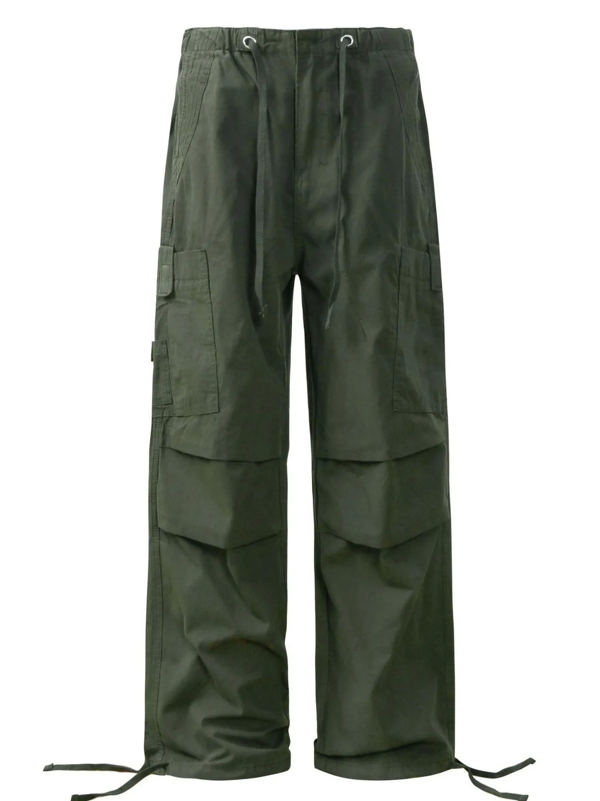 Men's Cargo Pants with Drawstring Hem