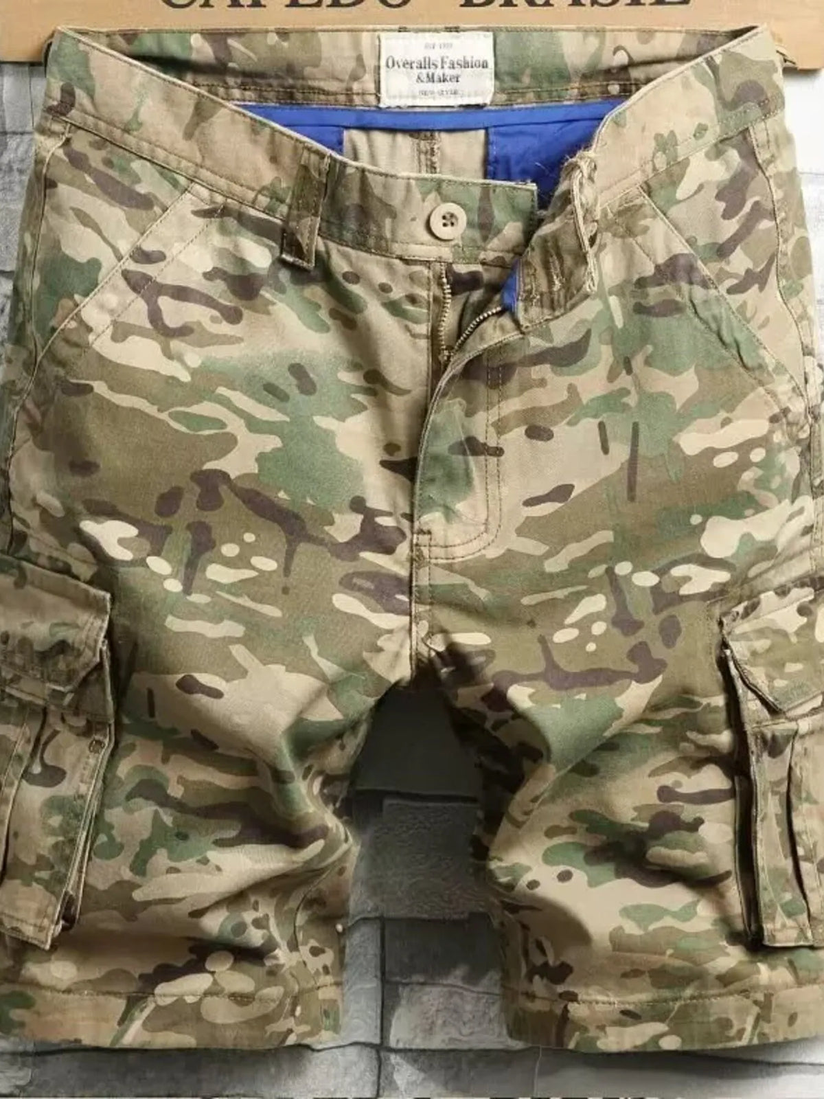 Men's Camouflage Cargo Shorts
