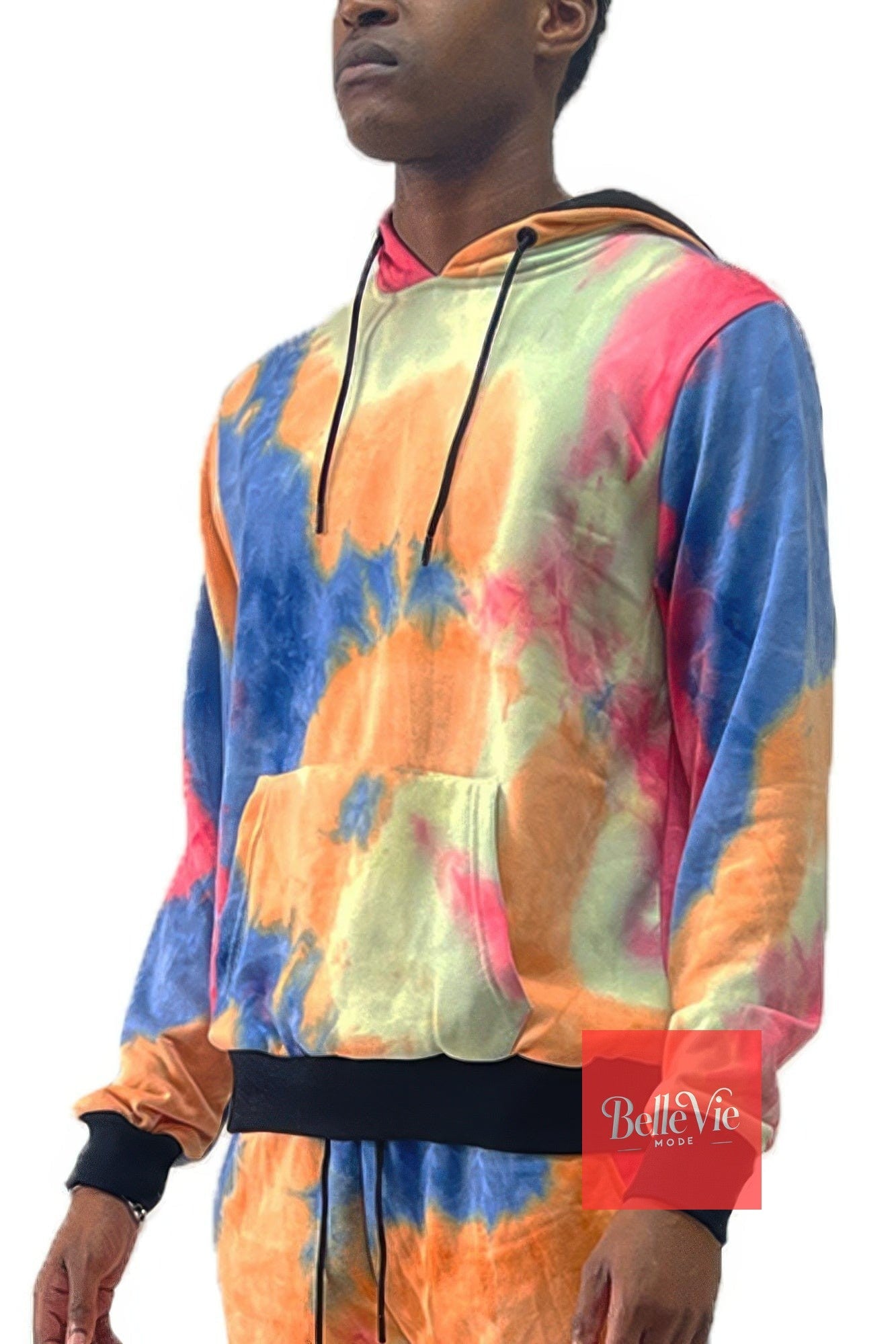 BelleVie Mode Cotton Tye Dye Hoodie