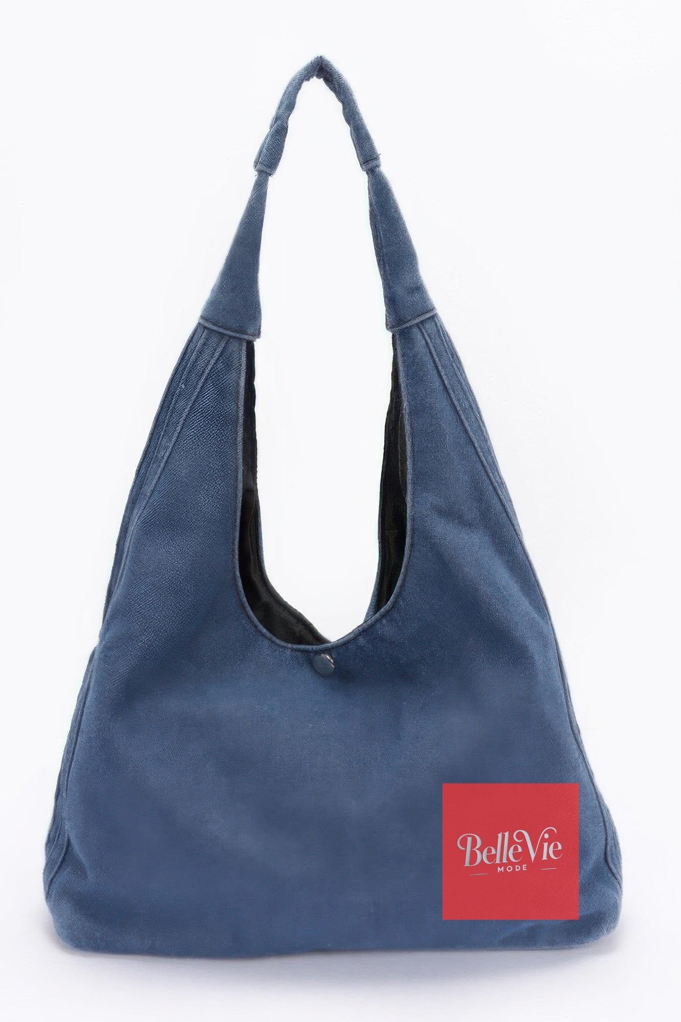 BelleVie Mode Denim Hobo Bag