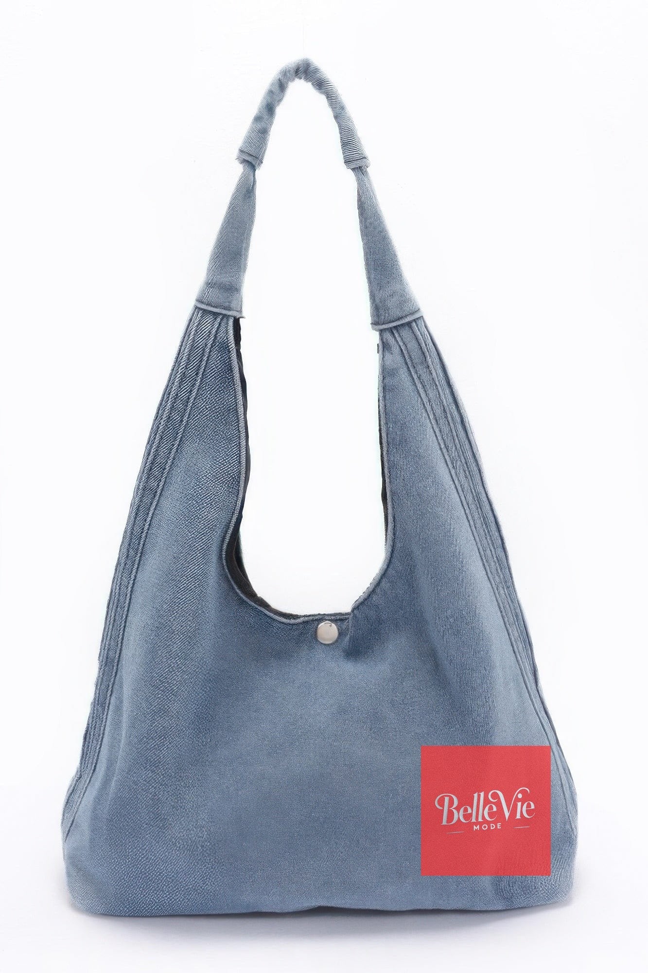 BelleVie Mode Denim Hobo Bag