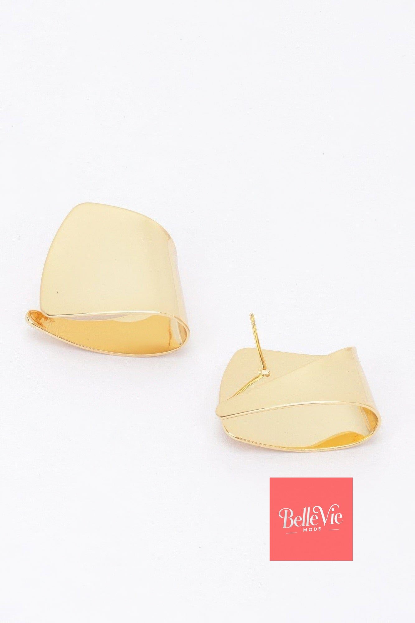 BelleVie Mode Gold Gold Plated Metal Earring