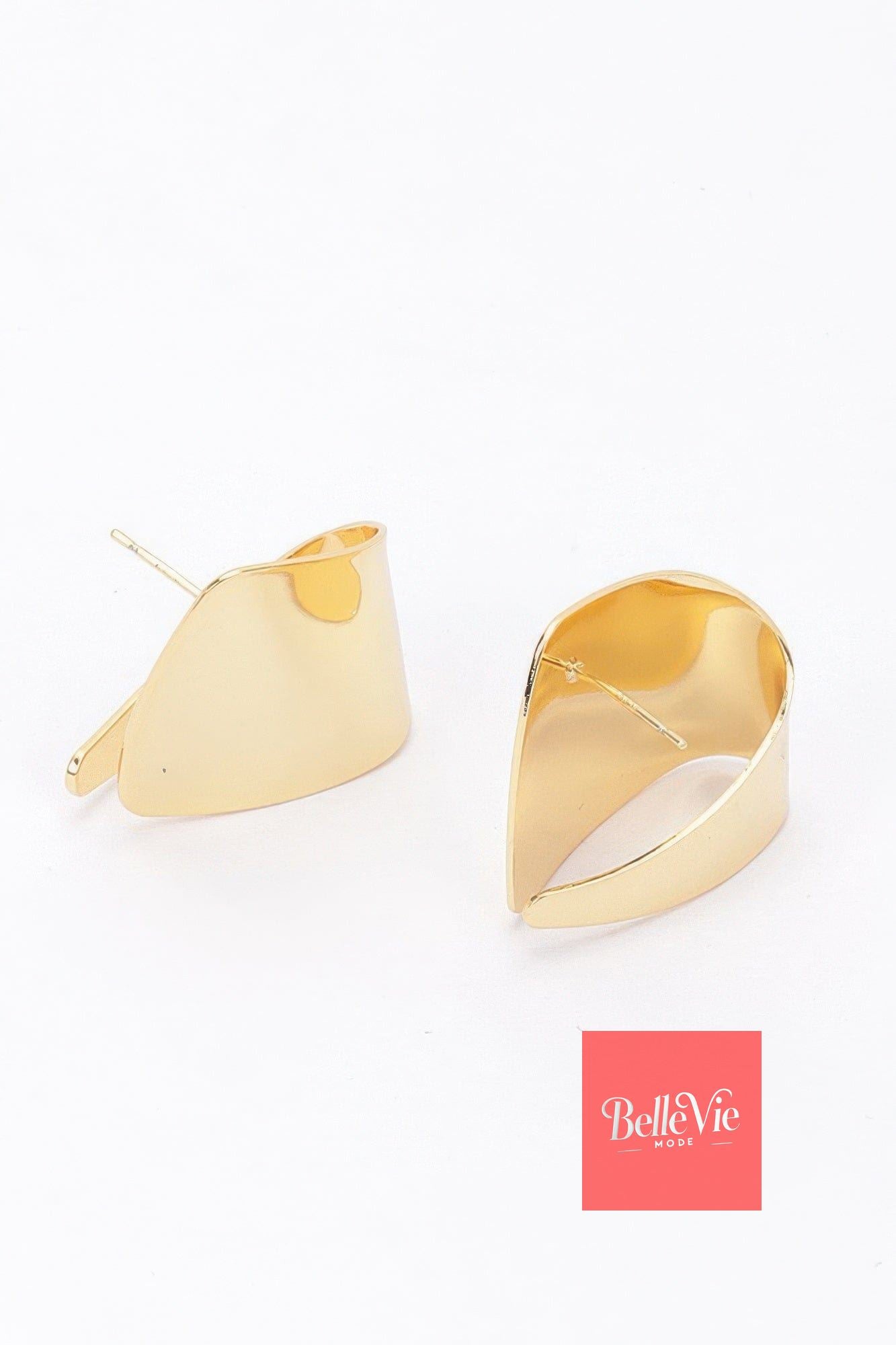 BelleVie Mode Gold Gold Plated Metal Earring