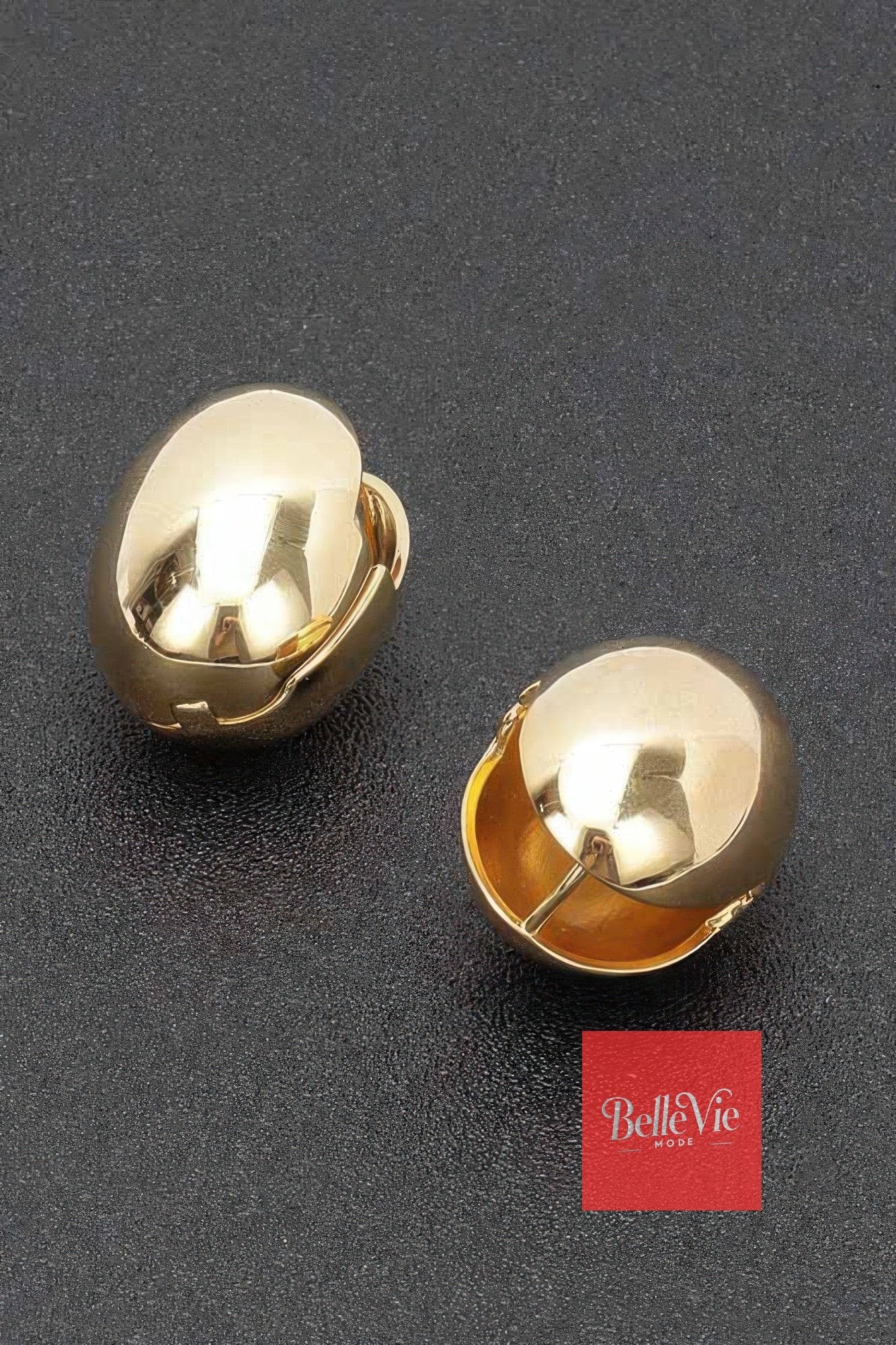 BelleVie Mode Gold Vintage Gold Plated Earring