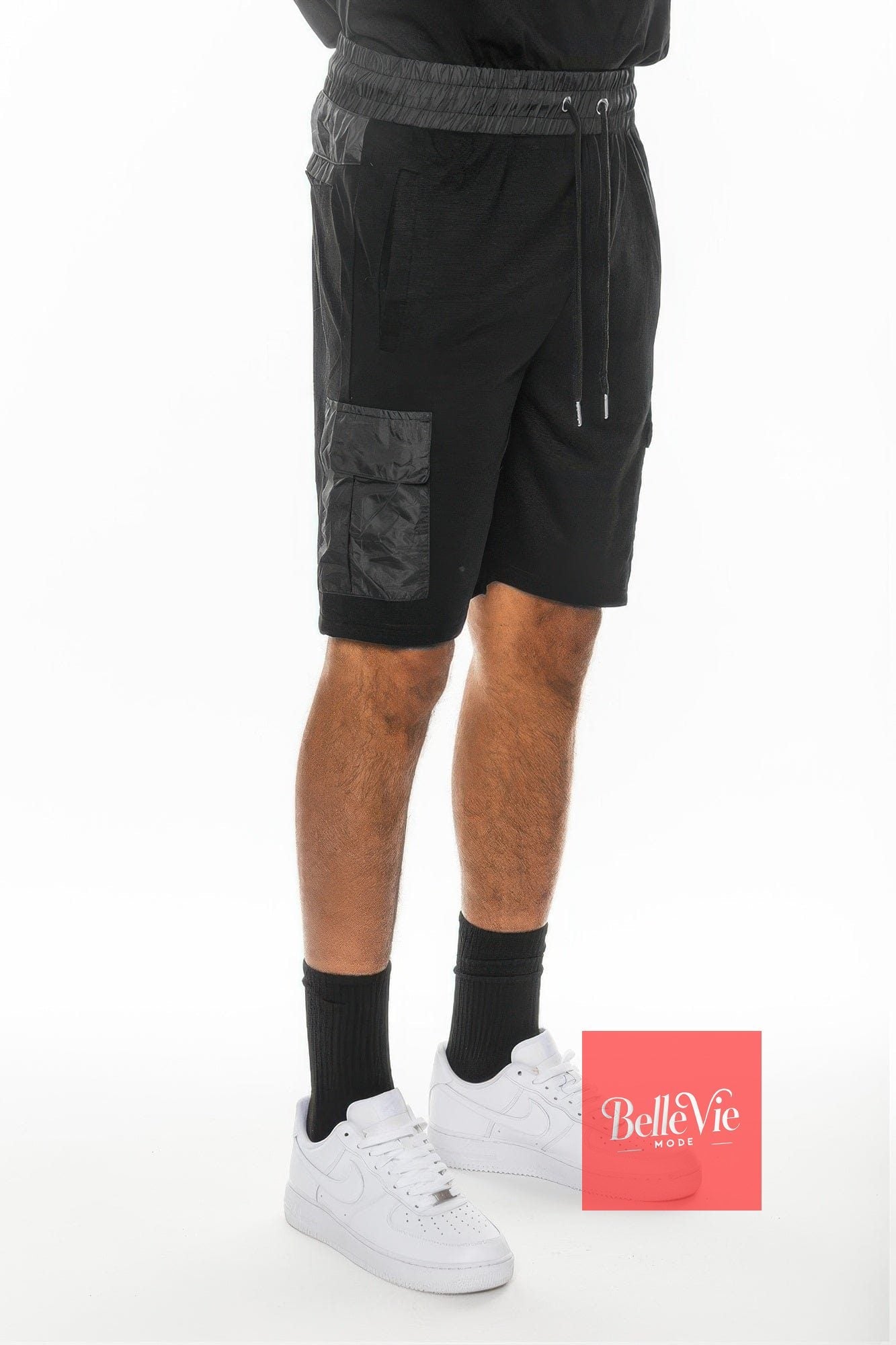 BelleVie Mode Heathered Light Weight Slub Shorts