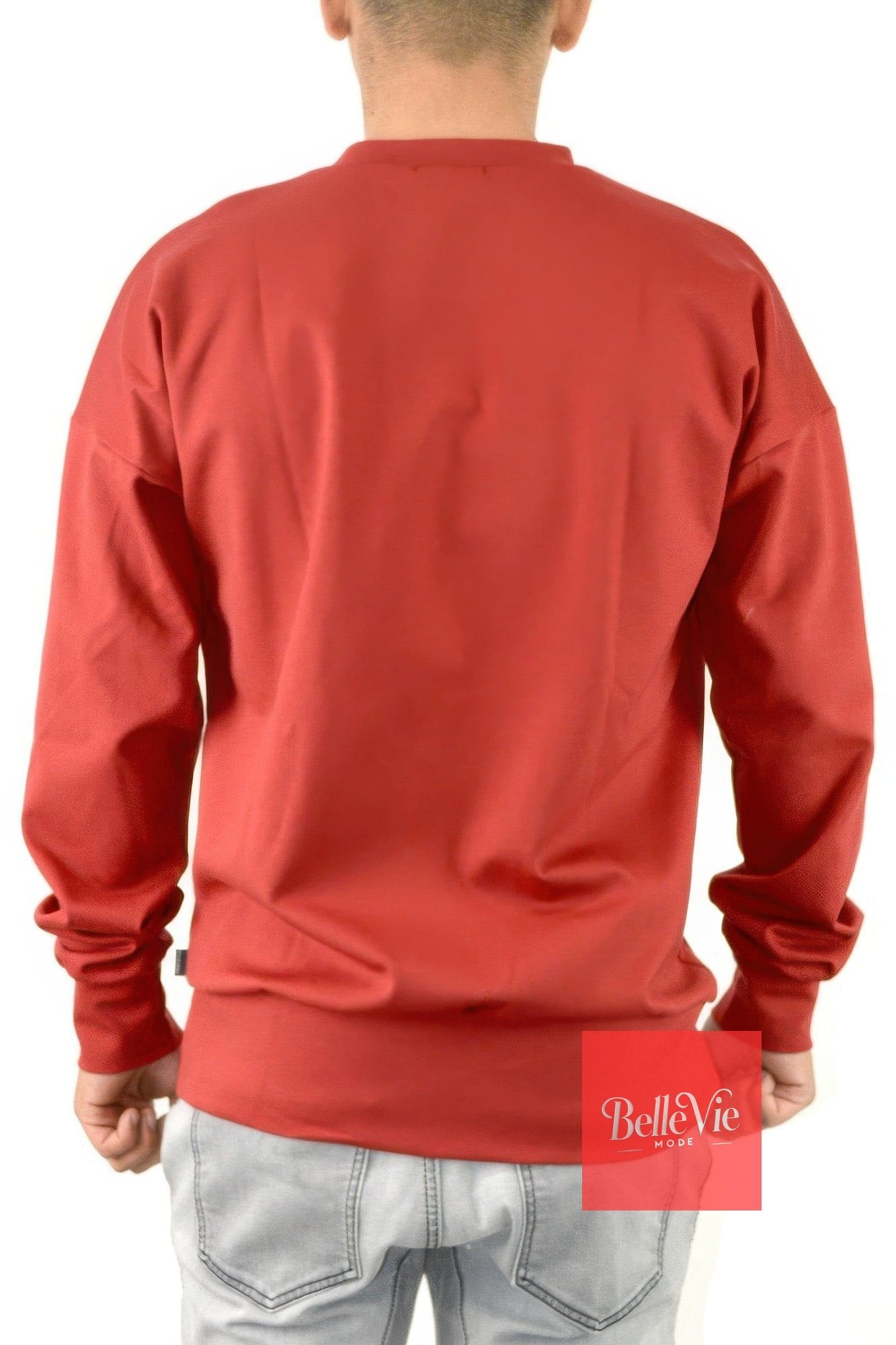 BelleVie Mode Men's Casual Long Sleeve Pullover Sweatshirts