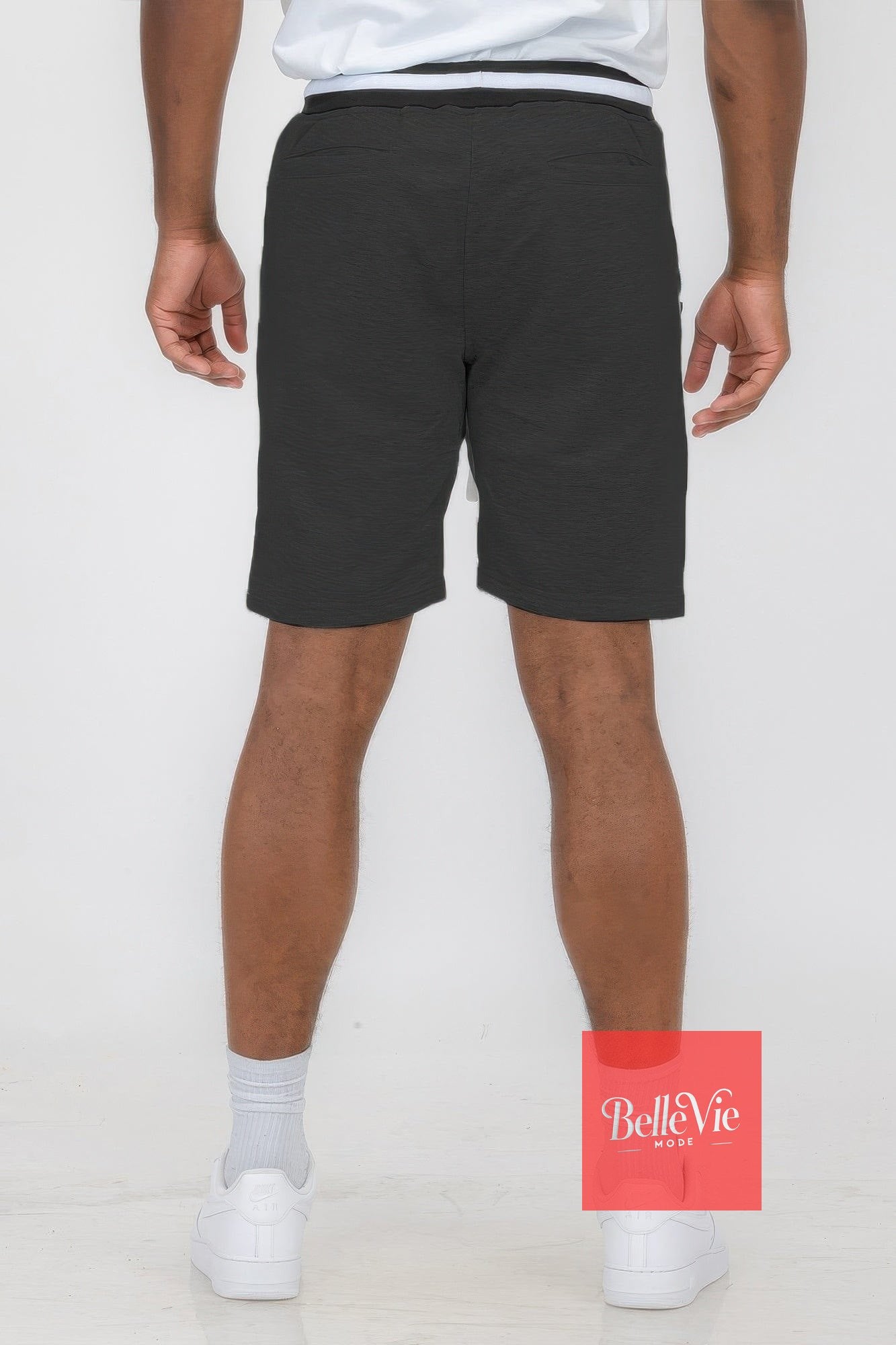 BelleVie Mode Mens French Terry Sweat Short