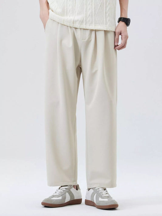 Men's Full Size Casual Loose Fit Pants Plus Size - BelleVieMode