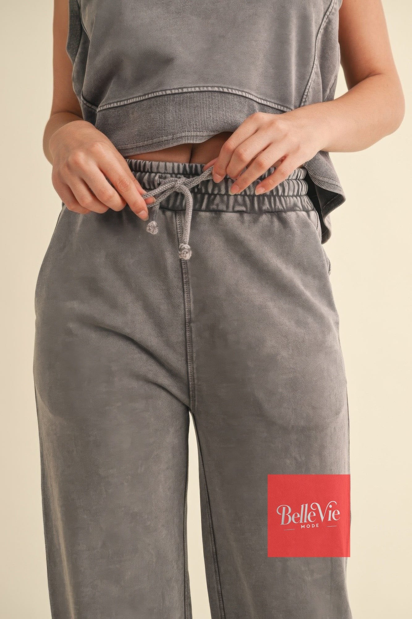 BelleVie Mode Mineral Wash Pants