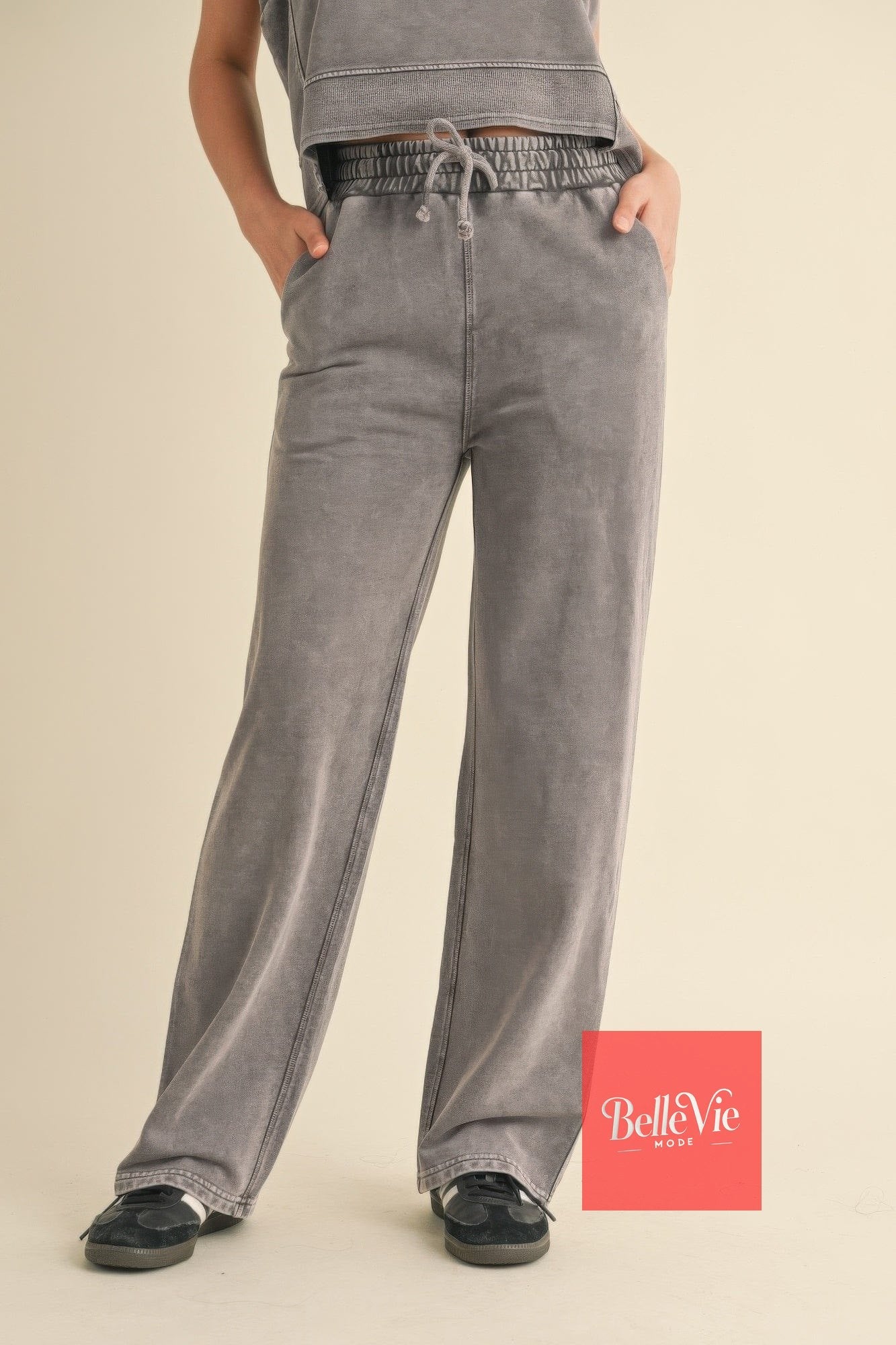 BelleVie Mode S Mineral Wash Pants