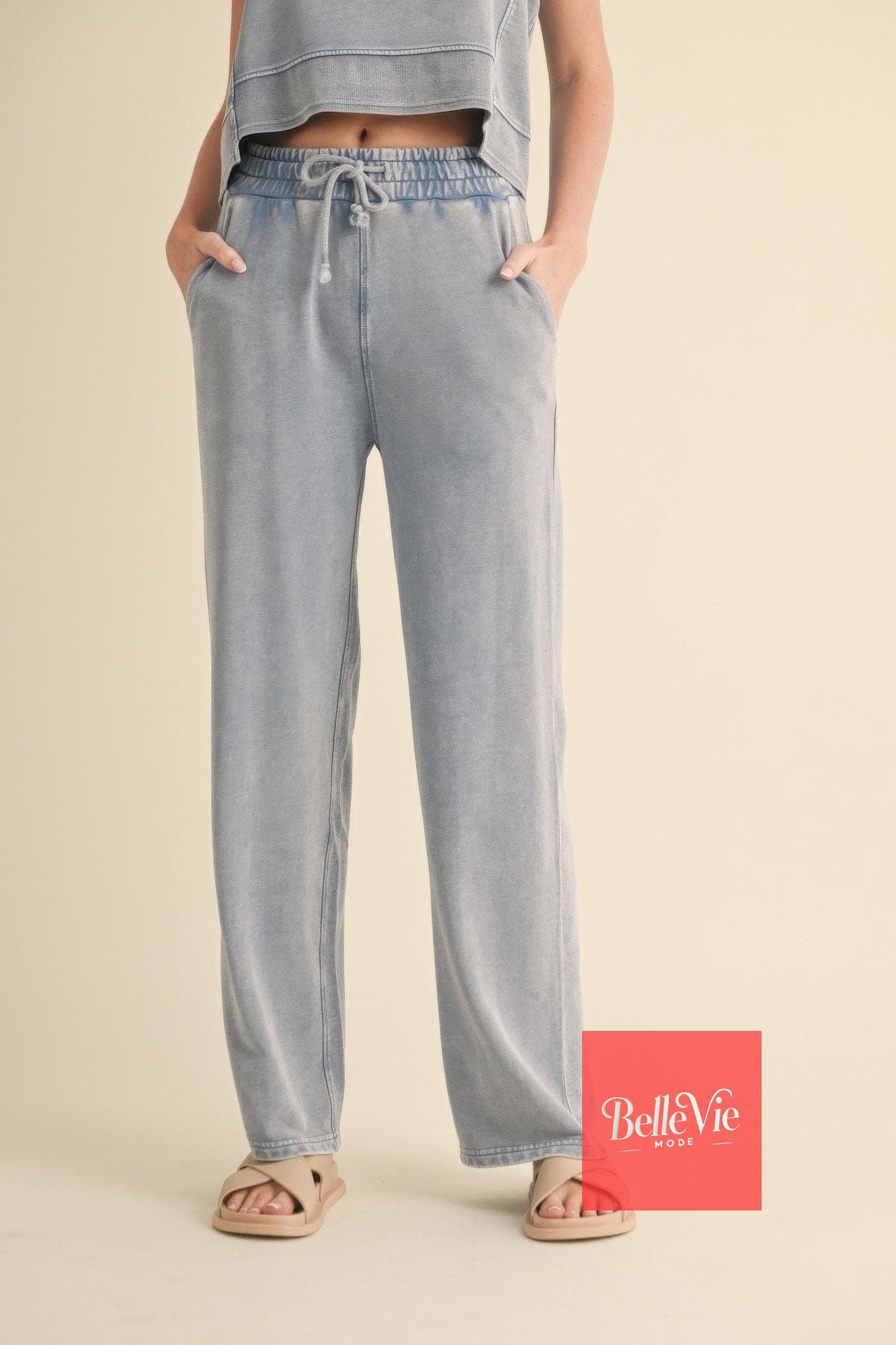 BelleVie Mode S Mineral Wash Pants